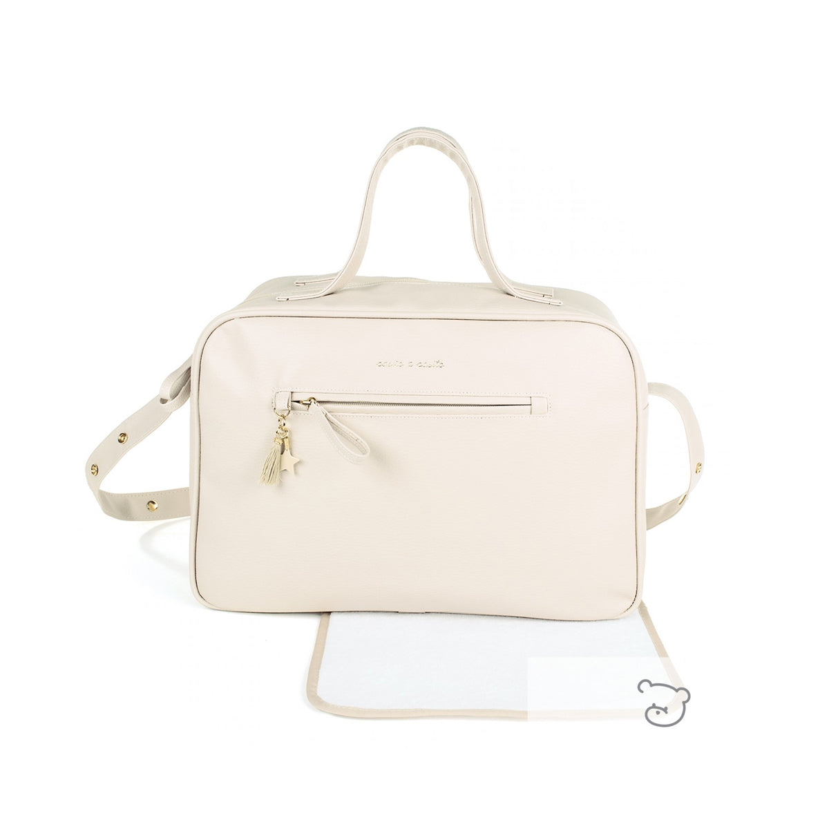 Pasito A Pasito Changing Bag Elodie Beige